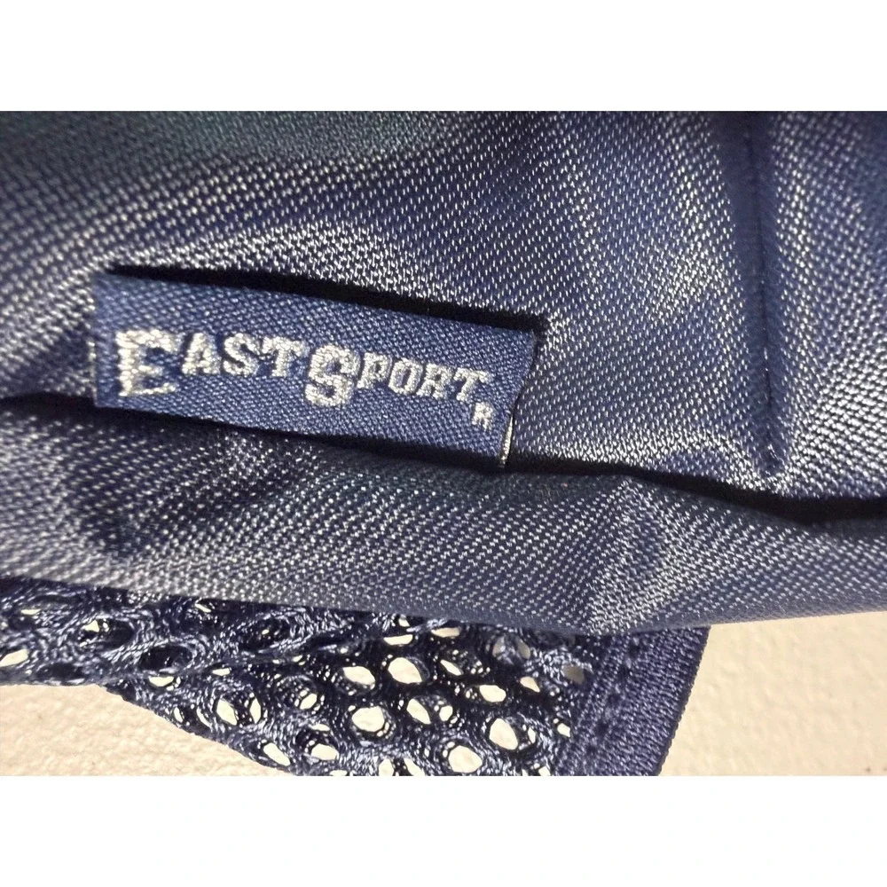 Eastsport Basic Dome Mesh Backpack Navy Blue 152800 Adjustable Padded Straps NWT